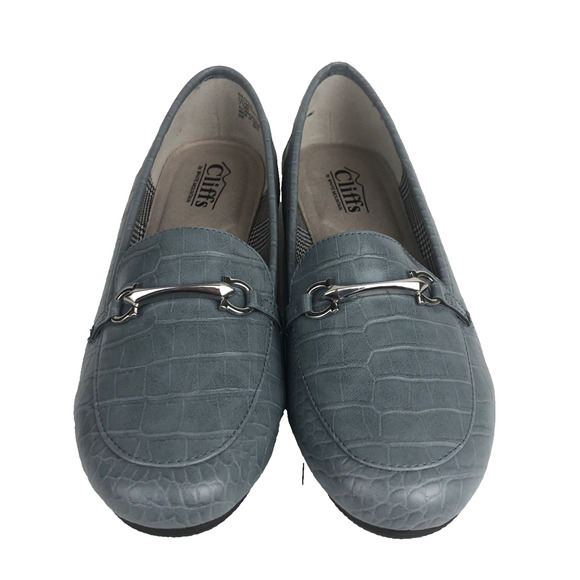 Cliffs White Mountain Women’s Shoes 7.5 Flats Glowing Loafers Gray Cushioned - Picture 1 of 11
